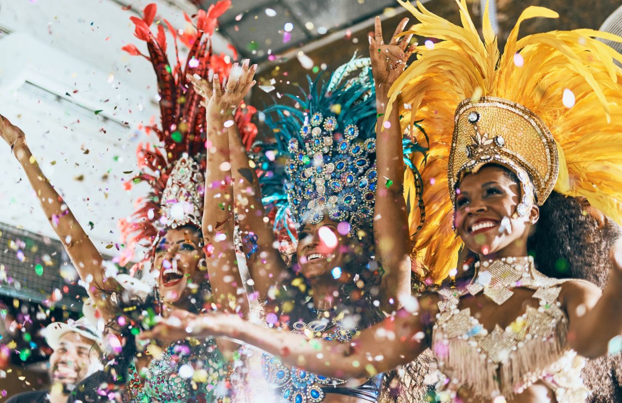 Een van de beste feestjes in de wereld: Carnaval in Rio de Janeiro, Brazillië.